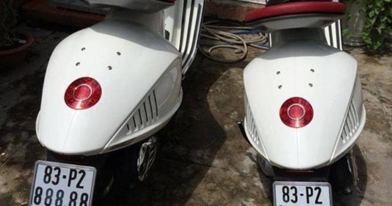 Biển số xe 83 thuộc tỉnh Sóc Trăng ở Đồng bằng sông Cửu Long với cảnh quan sông nước
